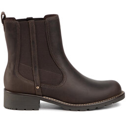 

Челсі Clarks Orinoco Hot 261465654 Dark Brown Nub, Коричневий