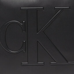 

Плоска сумка Calvin Klein Monogram Soft Camera Bag 17 Mono K50K509368 Black BDS, Чорний