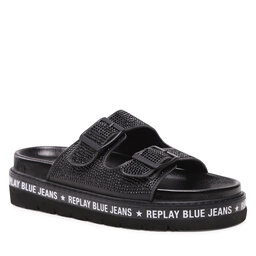 Replay Klapki Replay Muddy Diamonds GWF81.000.C0029S Black 0003