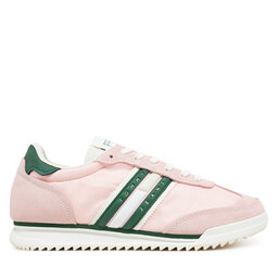 Tommy Jeans Laisvalaikio batai Tommy Jeans Tjw Retro Runner Cleated EN0EN02717 Rožinė