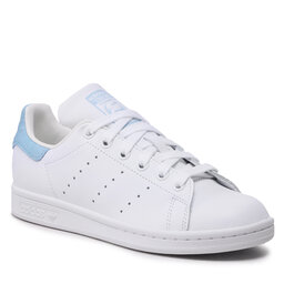 adidas Skor adidas Stan Smith J H03443 Ftwwht/Owhite/Preblu