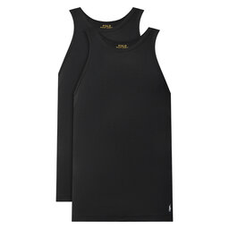 Polo Ralph Lauren Polo Ralph Lauren 2er-Set Tank-Tops 714959333001 Schwarz Slim Fit