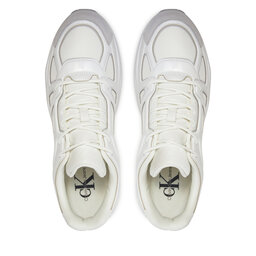 

Снікерcи Calvin Klein Jeans Retro Tennis Low Mix Nbs Lum YM0YM00882 Bright White/Oyster Mushroom 01V, Білий