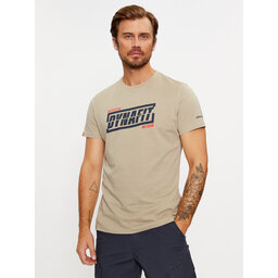 Dynafit Dynafit T-Shirt Graphic Co M S/S Tee 08-70998 Χακί Regular Fit
