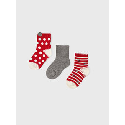 E-shop Sada 3 párů dětských vysokých ponožek Mayoral