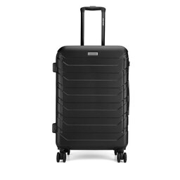 GINO ROSSI Valiză medie Gino Rossi GIN-M-001-05-BLACK Negru