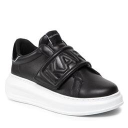 KARL LAGERFELD Sneakersy KARL LAGERFELD KL62537 Black Lthr