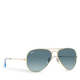 Ray-Ban Sluneční brýle Ray-Ban 0RB3025 001/3M Gold/Blue Gradient Grey