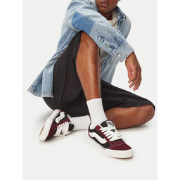 Vans Sneakers aus Stoff Vans Knu Skool VN000D2202Y1 Dunkelrot