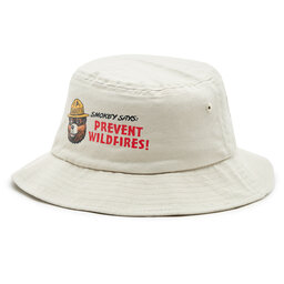 American Needle Kapelusz American Needle Twill Screen Bucket - Smokey The Bear SMU735A-SBEAR Stone