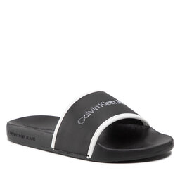 Calvin Klein Jeans Чехли Calvin Klein Jeans Instututional Slide YW0YW00594 Black BDS