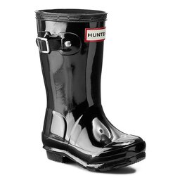 Hunter Гумени ботуши Hunter Orginal Kids Gloss JFT6000RGL Черен