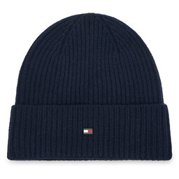 Tommy Hilfiger Kepurė Tommy Hilfiger Flag AM0AM13586 Tamsiai mėlyna