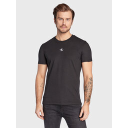 Calvin Klein Jeans Calvin Klein Jeans Футболка Monogram J30J322466 Чорний Regular Fit