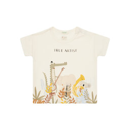 United Colors Of Benetton United Colors Of Benetton T-Shirt 3I1XA105R Beige Boxy Fit