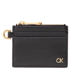 Calvin Klein Estuche para tarjetas de crédito Calvin Klein Ck Icon 4Cc Holder W/Zip K50K509612 BAX