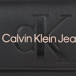 

Сумка Calvin Klein Jeans Sculpted Ew Flap Xbody Mono K60K610579 Black With Rose 01F, Чорний