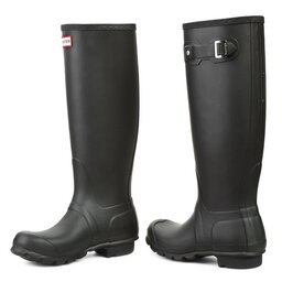 

Гумові чоботи Hunter Womens Org Tall WFT1000RMA Black, Чорний