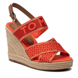 Tommy Hilfiger Alpargatas Tommy Hilfiger Tommy Webbing High Wedge Sandal FW0FW06355 Hawaiin Coral XMV