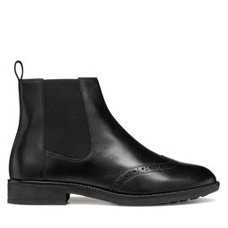 Geox Kotníková obuv s elastickým prvkem Geox D Jaylon 2 D56QAA 043NH C9999 Černá