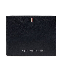 Tommy Hilfiger Große Herren Geldbörse Tommy Hilfiger Th Central Mini Cc Wallet AM0AM11854 Space Blue DW6