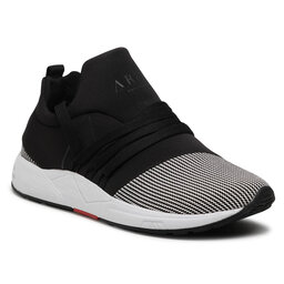 ARKK Copenhagen Sneakersy ARKK Copenhagen Raven Mesh Pet S-E15 IL1400-0099-W Black/White