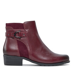 

Ботильйони Caprice 9-25334-41 Bordeaux Comb 551, Червоний