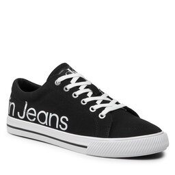 Calvin Klein Jeans Πάνινα παπούτσια Calvin Klein Jeans Retro Vulcanized-Low 1 YM0YM00307 Black BDS