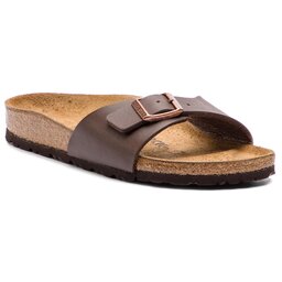 Birkenstock Pantoletten Birkenstock Madrid Bs 0040393 Dark Brown