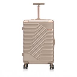 Semi Line Μεσαία Βαλίτσα Semi Line T5808-4 Χρυσό