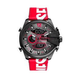 Diesel Zegarek Diesel Mega Chief DZ4647 Grey/Red