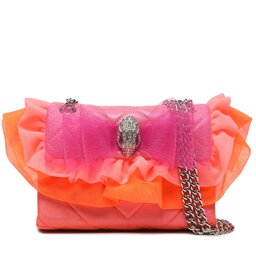Kurt Geiger Táska Kurt Geiger 690-Ruffle Mini Kensington 9963057609 Pink Comb