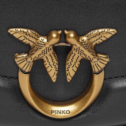 

Сумка Pinko Round Click Baguette Baby . AI 23-24 PLTT 101971 A0QO Black Z99Q, Чорний