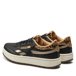 

Взуття Reebok Club C 85 Double Revenge GY4876 Core Black/Sahara/Gold Metallic, Чорний