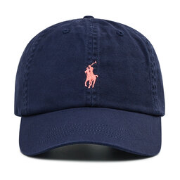 

Бейсболка Polo Ralph Lauren M Cllassics 2 710812379002 Navy W/Neon Pink Pp, Cиній