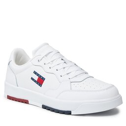 Tommy Jeans Sneakersy Tommy Jeans Retro Ess EM0EM01397 White YBS