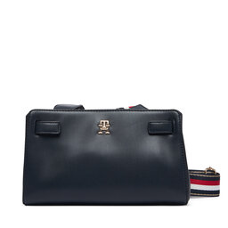 Tommy Hilfiger Handtasche Tommy Hilfiger Th Joy Crossover Corp AW0AW19316 Dunkelblau