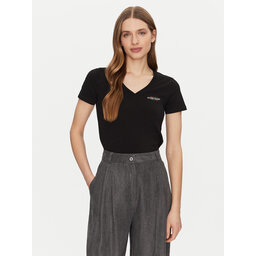Guess Jeans Guess Jeans Marškinėliai W4YI23 J1314 Juoda Slim Fit