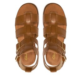 

Босоніжки Clarks Orinoco Cove 26176320 Tan Leather, Коричневий