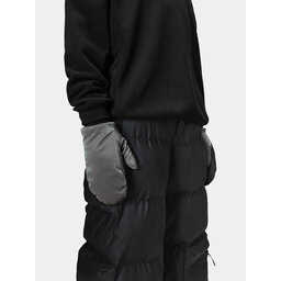 Rains Pirštinės Rains Alta Puffer Mittens W2T3 16070 Metallic Grey