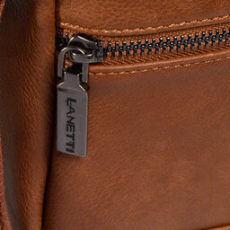 

Плоска сумка Lanetti BMR-U-028-33-05 Camel, Коричневий