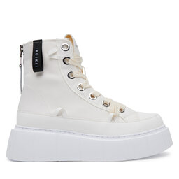 Inuikii Tornacipő Inuikii Matilda Canvas High 30103-025 Fehér