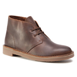 Clarks Schnürschuhe Clarks Bushacre 3 261535327 Dark Brown Leather