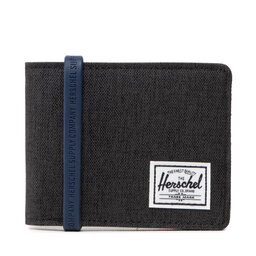 Herschel Cartera grande para hombre Herschel Roy+ 10363-02090 Black