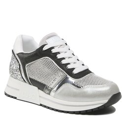 Liu Jo Sneakersy Liu Jo Kiss 03 4F2775 TX069 Silver/Black S1S01