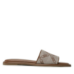 

Шльопанці MICHAEL Michael Kors Hayworth Slide 40S3HAFS1Y Nat/Lugg, Коричневий