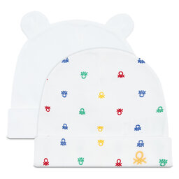 United Colors Of Benetton Set 2 kape United Colors Of Benetton 3V1E0A018 68Z Bijela
