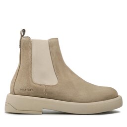 

Челсі Tommy Hilfiger Fashion Hilfiger Suede Chelsea FM0FM04396 Rustic Ranch RFI, Зелений