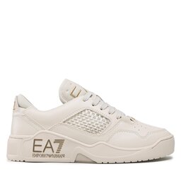 

Снікерcи EA7 Emporio Armani X8X131 XK311 R667 Full Moonbeam/Gold, Бежевий