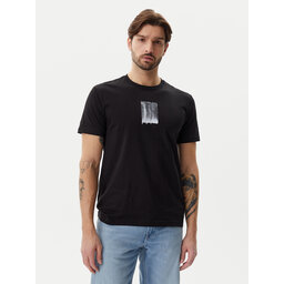 Calvin Klein Jeans Calvin Klein Jeans Футболка Brush Stroke J30J327522 Чорний Regular Fit